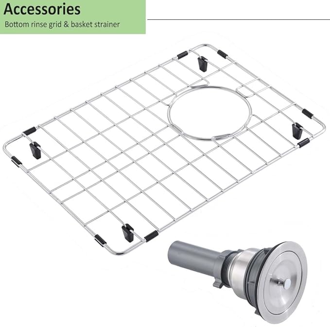 12 Inch Undermount Stainless Steel Bar Sink- Wesliv 12x16 Undermount Small Bar Kitchen Sinks 16 Gauge Stainless Steel Outdoor Rv Wet Sinks with Bottom Grid & Drain