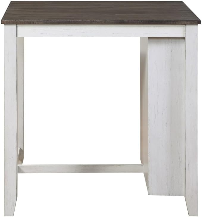 Counter Height Dining Set with Table and 2 Chairs for Kitchen Island Use