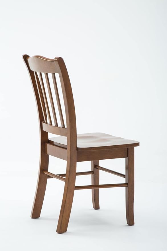 Boraam Shaker Chair, Walnut, Set of 2