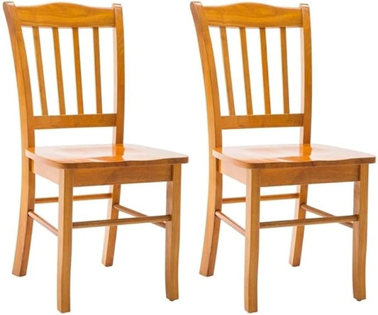 Boraam Shaker Dining Room Side Chairs, Set of 2 - Oak