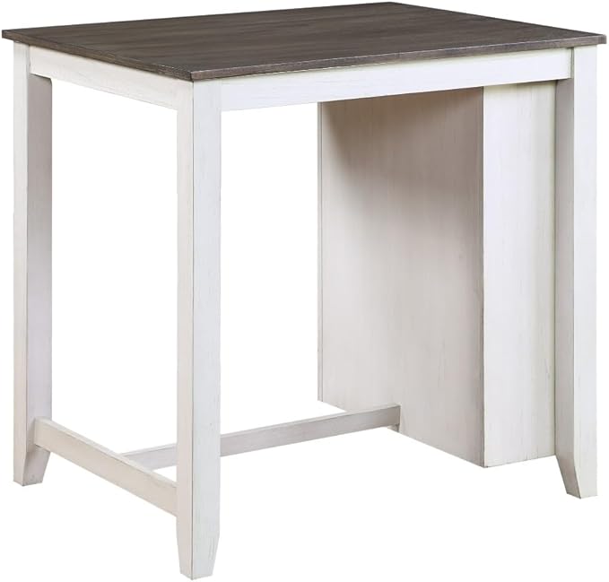 Counter Height Dining Set with Table and 2 Chairs for Kitchen Island Use