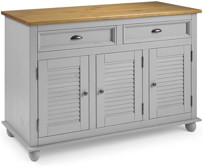 Furniture Dash Sideboard/Kitchen Island Easy Assembly Corona Gray