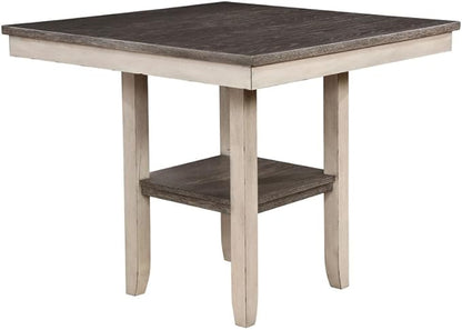 Counter Height Dining Set with Table and Chairs for Kitchen Island Seating