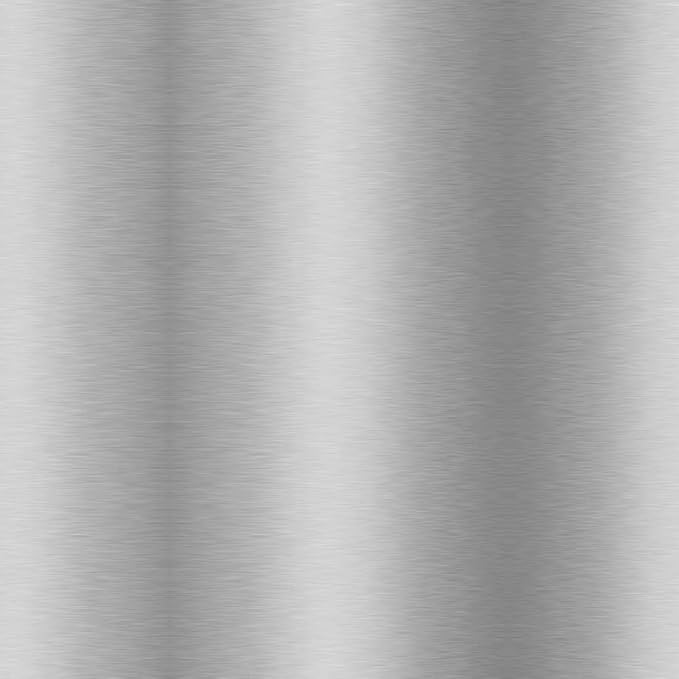 Armen Living Madrid 30" Seat Height Swivel Modern Black Faux Leather and Brushed Stainless Steel Bar Stool for Kitchen Island Counter