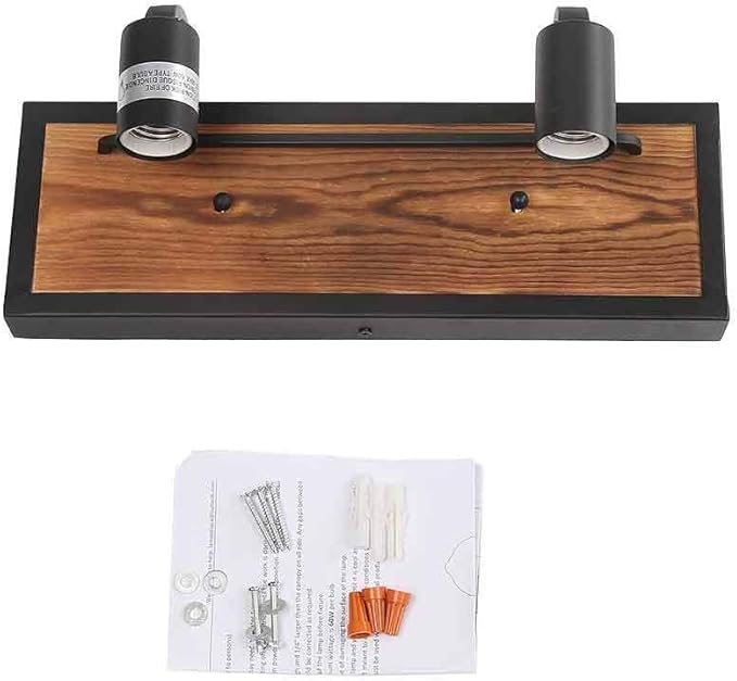 LNC Bathroom Lighting Fixtures Farmhouse Vanity Sconce Rustic Wall Lamp A03439