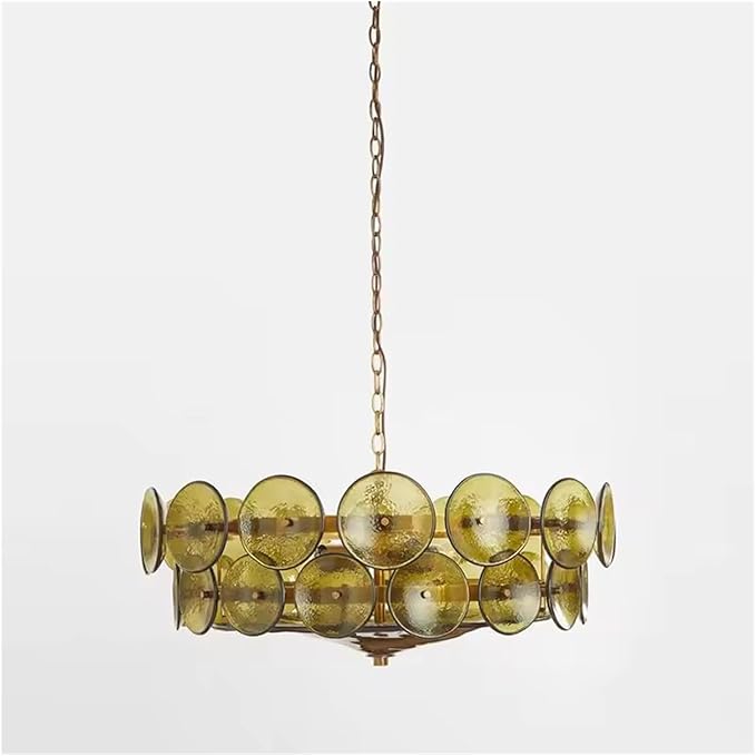 French Retro Design Brown Glass Lamp Living Room Lamp American Minimalist Bedroom Light Luxury Dining Room Chandelier,Modern Lighting