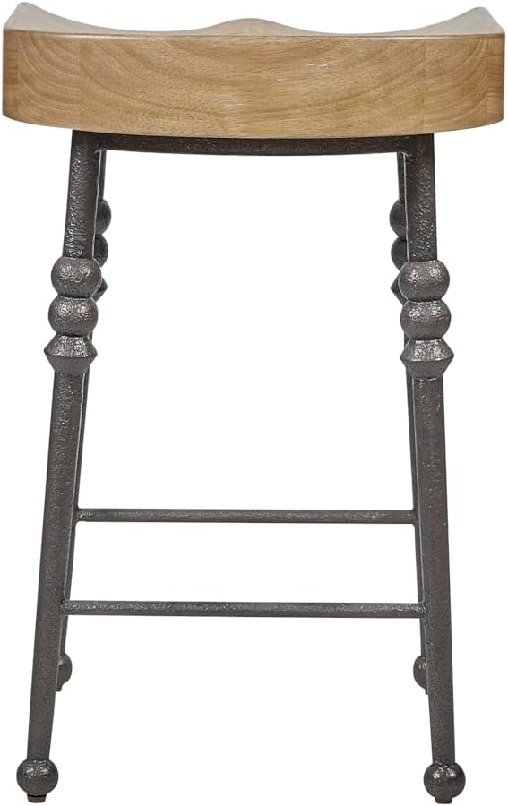 Modern Dining Chairs with Comfortable Seat - Sturdy Natural Design for Versatile Use, Simple Stylish Construction Kitchen Island Counter Height Stools for Dining Room and Bedroom,Brown