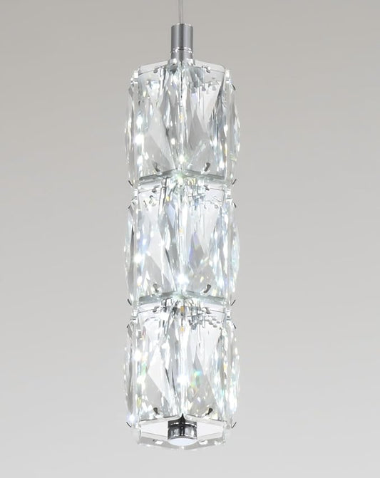 ykolupty H110 Chandelier for High Ceiling 16-Lights Crystal Pendant Light with Remote Large Chandelier for Living Room Staircase Villa