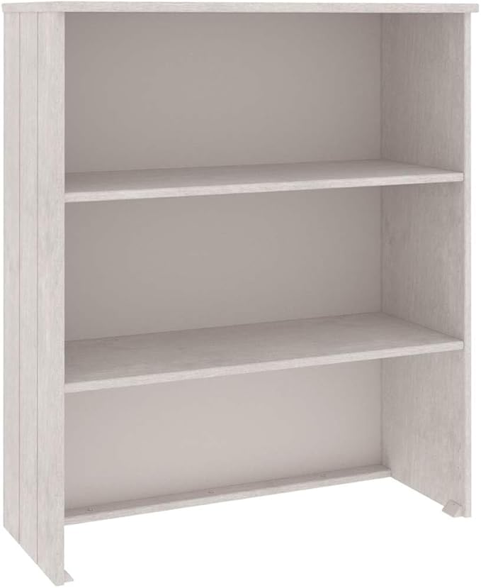 White Pine Wood Highboard Top 33.5"x33.5"x39.4" Rustic Buffet Cabinet Shelf with Two Shelves Wall Mount Sideboard for Living Room Kitchen Pantry Coffee Bar
