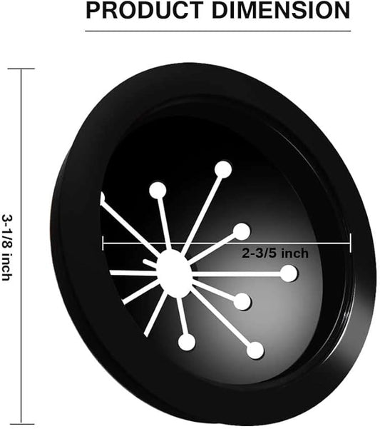 Garbage Disposal Splash Guard Sink Baffle Cover Kitchen Disposal Replacement Waste Food Disposal Accessories Part for Whirlaway, Waste King, Sinkmaster and GE Models