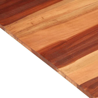 Solid Acacia Wood Table Top 55.1 x 23.6 Inches, Rectangular Desktop Replacement for Dining Room Desk Kitchen Cafe Workstation Brown