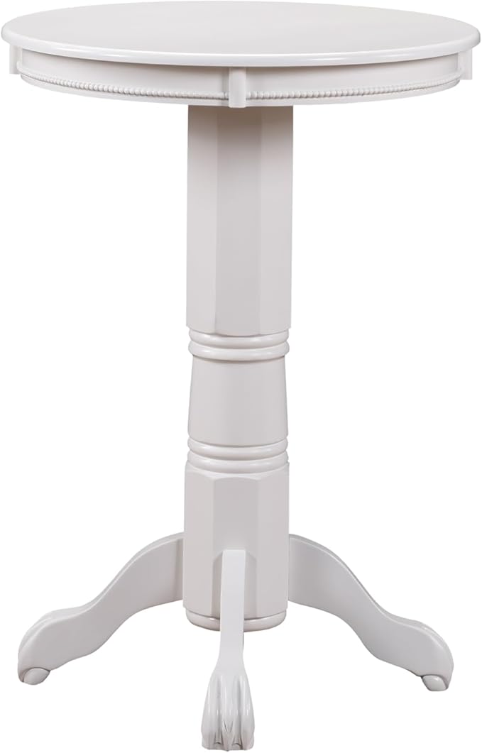 Florence 42" Height Pub Table - White