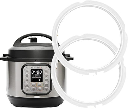 Zonefly for Instant Pot 3 Qt Inner Pot Replacement insert, Stainless Steel Cooking Pot Liner with Polished Surface & Easy to Clean - 3Quart Instapot Rice Cooker Accessories, Includes 2pcs Seal Rings