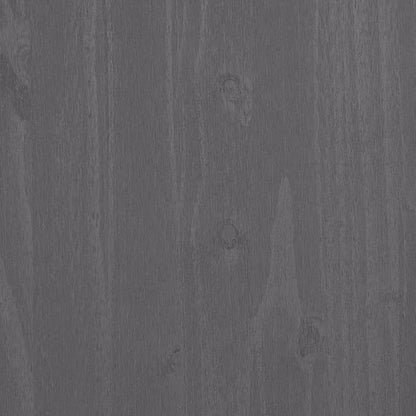 Light Grey Sideboard Buffet Cabinet 31.1x15.7x31.5 in Solid Pine Coffee Bar Kitchen Storage Credenza for Dining Room Living Room Entryway