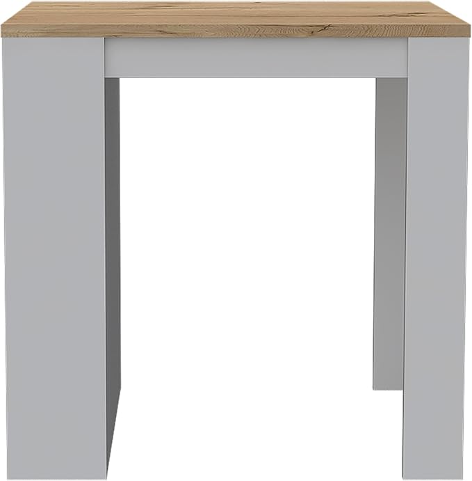 Tuhome Kitchen Island with Spacious Storage, Open Shelves, and Durable Worktop, Ideal for Kitchens, Dining Rooms, or as a Prep Station