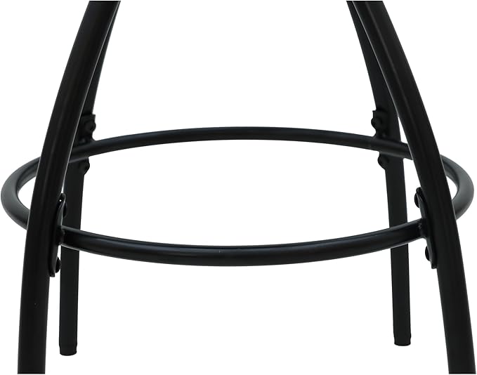 Modern Backless Bar Stools Set of 2 Round Upholstered Counter Stools for Kitchen Island Velvet Dining Chairs,for Living Room