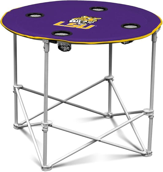 Logo Brands Officially Licensed NCAA Unisex Round Table, One Size, Team Color