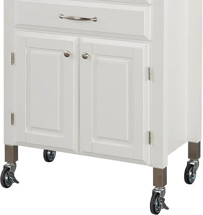 homestyles Dolly Madison Off-White Kitchen Cart
