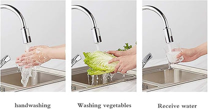 SS SUNSBELL Touchless Faucet Adapter, Touchless Bathroom Faucet with Automatic Sensor, M22 M24 Tap Nozzle