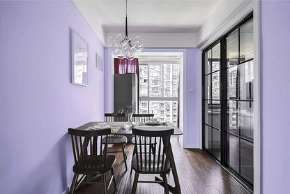 393"x17.7" Peel and Stick Wallpaper Solid Color Purple Contact Paper Self Adhesive Removable Wallpaper for Wall Covering Vinyl Rolls