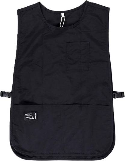 Waterproof Unisex Cobbler Apron with 4 Pockets Vest Style Ultralight Chef Waiter Work Overalls