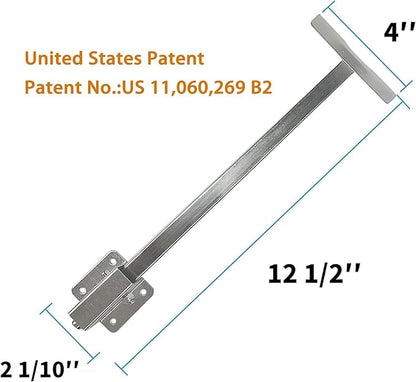 Undermount Sink Brackets, Steel Undermount Sink Support, Undermount Kitchen Sink Kit for Fallen Sink Support (Patent)