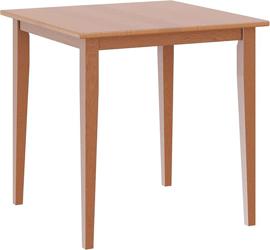 Winsome Groveland Wooden Square Dining Table, 29" in Light Oak, Practical & Elegant Table for Eating, Study, Work, Sturdy Furniture for Kitchen, Dining Room, Office, Entryway