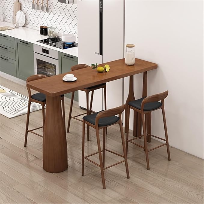 Pub Tables Creative Wooden Bar Table Home Island Table Living Room Partition Rectangular High Top Table Counter Table(XXL)