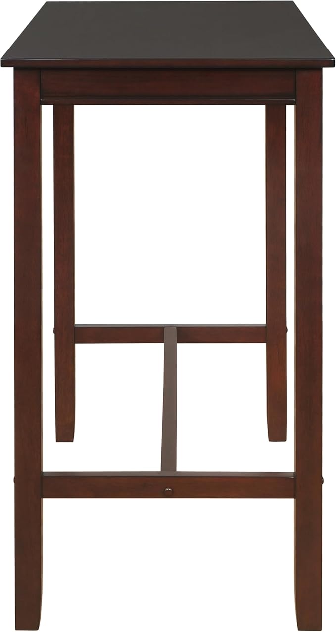 Linon Claridge Dark Espresso 42 inch Height Bar Table