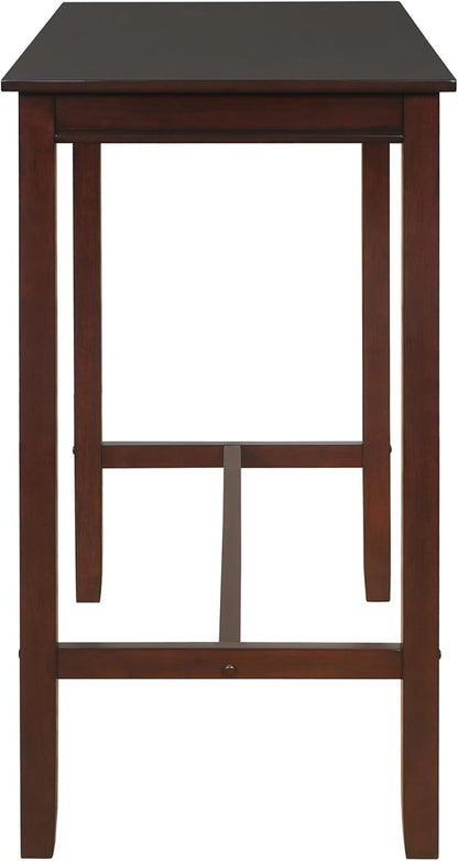 Linon Claridge Dark Espresso 42 inch Height Bar Table