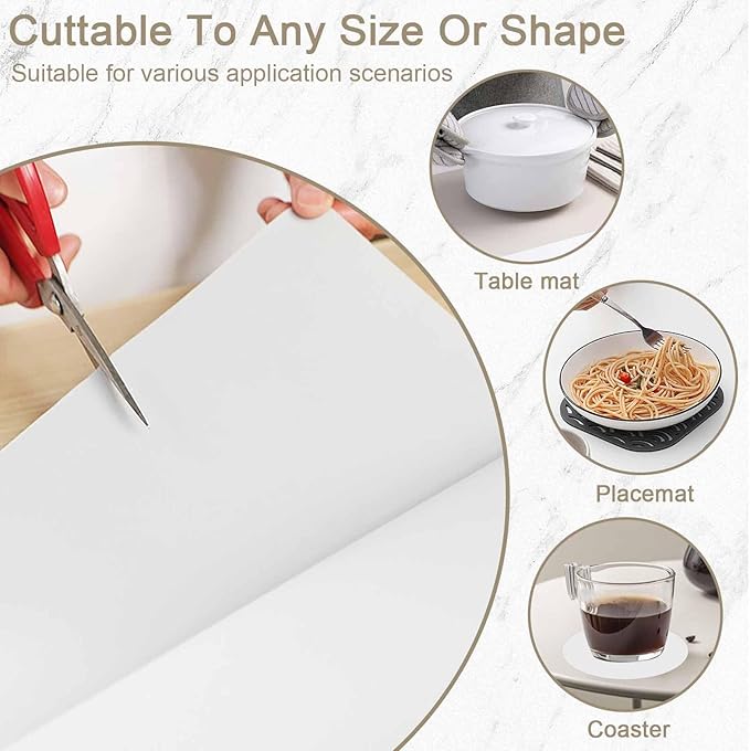 78.7"x23.6"(200cmx60cm) Large Silicone Mat for Kitchen Counter, Heat Resistant Non-Slip Countertop Protector, Waterproof Silicone Craft Mat for Kitchen Island, Dark Gray