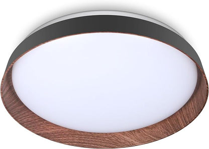 VIPMOON 13"/36W Flush Mount LED Ceiling Light, 5CCT 3000K-6000K Adjustable Super Bright Retro LED Light Fixture for Bedroom Kitchen Balcony Study Room Porch Bathroom Stairwell Hallway Office