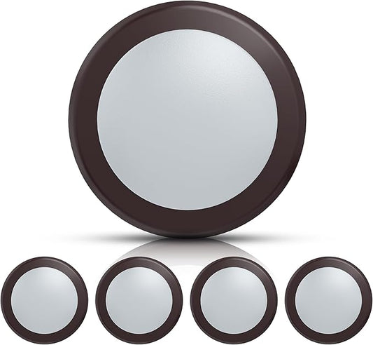 ECOELER 5/6" LED Disk Light, Dimmable Flush Mount Recessed Ceiling Downlight, 16.5W 4000K Cool White 1000Lm, Low Profile Surface Mount Disc Light for Closet, Office, Garage, ETL Listed, 4 Pack