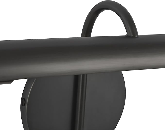 Alora WV316501VBMS Astrid Vanity, LED, Metal Shade/Vintage Brass