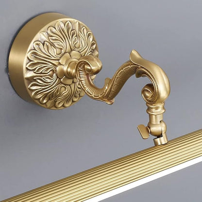 Aiwen LED Vanity Light Fixture 9W 22.04 inch Bath Vanity Lights with PC Lamp Shade Retro Artwork Picture Lighs Wall Sconces for Dressing Bathroom Lighting 3 Color Temperature