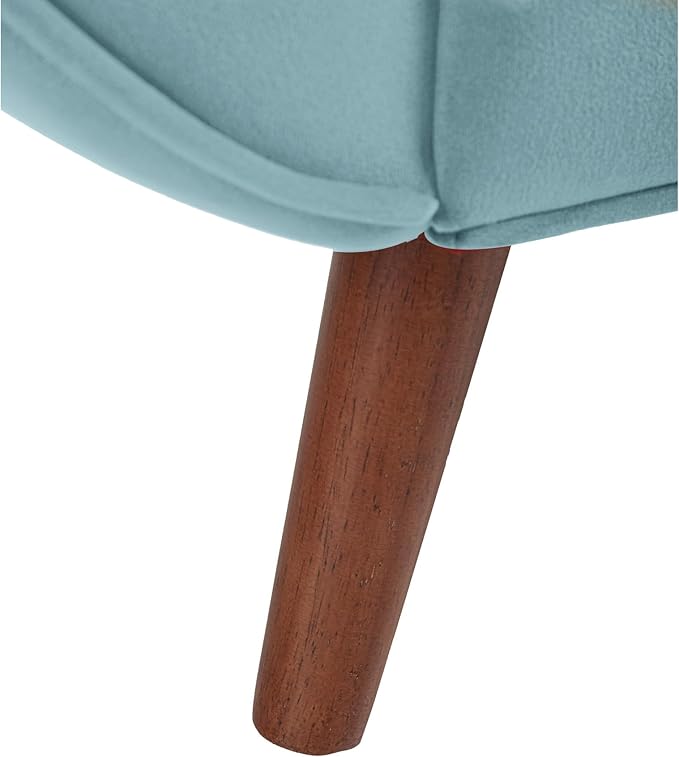 Modern Ottoman Bench with Storage, Upholstered Footstool for Bedroom Living Room Hallway, Bedside Pouf Toy Storage Ottoman Footrest, Versatile Storage Chest Bench Seat,BlueMulti-Velvet