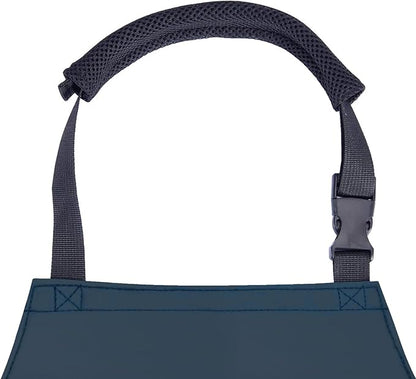 Homsolver Heavy Duty Vinyl Waterproof Apron for Unisex Adult, Ultra Lightweight, Chemical Resistant Industrial Work Apron