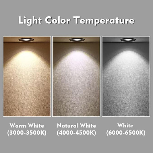 2-Pack 1.5W DC 12V LED Cooker Range Hood Bulb Light 60mm Hole Kitchen Closet Undercabinet Light Recessed Downlight Stainless Steel Clear Glass (Warm White 3000K)
