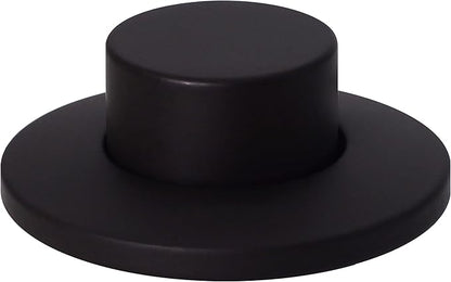 Westbrass ASB-RB3-12 Sink Top Waste Disposal Replacement Air Switch Trim Only, Raised Button, Oil Rubbed Bronze