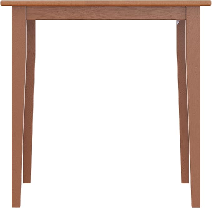 Winsome Groveland Wooden Square Dining Table, 29" in Light Oak, Practical & Elegant Table for Eating, Study, Work, Sturdy Furniture for Kitchen, Dining Room, Office, Entryway