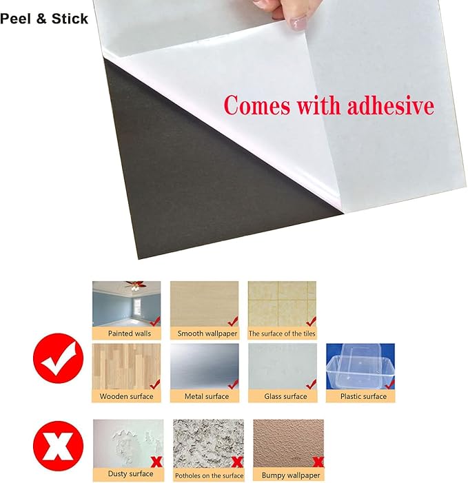10 Sheets Self-Adhesive Aluminum Mosaic Peel and Stick Metal Tiles 3D Wall Sticker Panel Backsplash for Kitchen & Bathroom (12"x12" Bronze) (Brushed Black + Mirror Black)