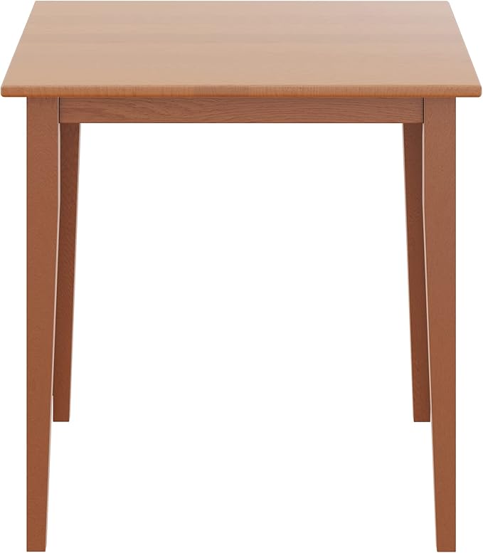 Winsome Groveland Wooden Square Dining Table, 29" in Light Oak, Practical & Elegant Table for Eating, Study, Work, Sturdy Furniture for Kitchen, Dining Room, Office, Entryway