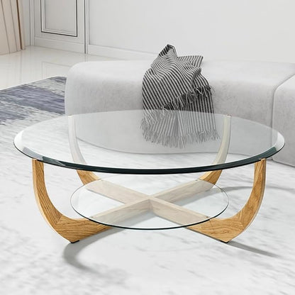 Custom Oval Tempered Glass Table Top – 1/2 Inch Thick – Beveled Edge – Made to Size – Replacement Glass for Coffee and Dining Tables