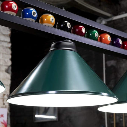 Wellmet Pool Table Light, 70'' 4 Lights Billiard Lighting Hanging Kitchen Island Light Chandelier with Lamp Shades for 7ft 8ft Pool Table, Billiard Table, Game Room, Kitchen