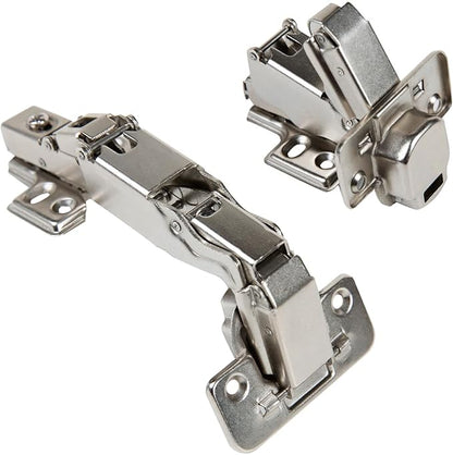 165 Degree Soft Close Cabinet Hinges, Face Frame Mount,3D Concealed Slow Self Closing for Folden Cupboard, 2-Pack, for Corner Kitchen Cabinet, Cupboard Folded, Folden Door, Closets