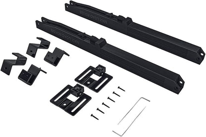 SMARTSTANDARD Barn Door Soft Close Kit, Matching 132-176 Pounds Single Door, Equipped with Spring Buffer Damper, Upgrade Hole-Free Version, 2PCS