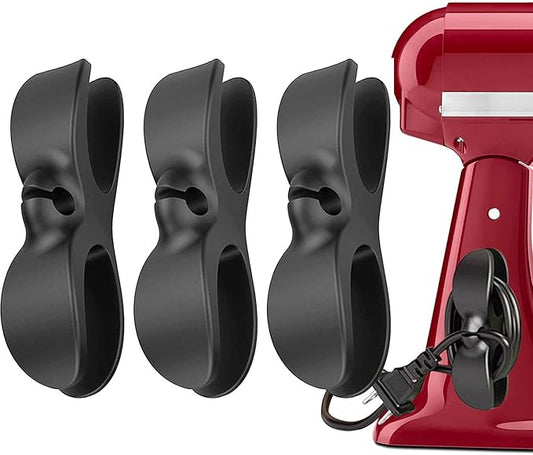 Cord Organizer for Kitchen Appliances - Black