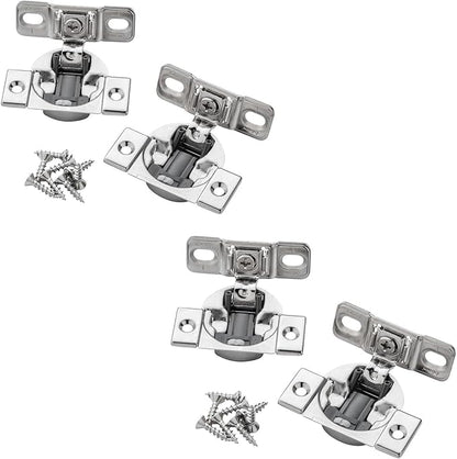Blum Compact Soft-Close Bluemotion Variable 1-3/8" Overlay Hinge (4 Hinges)