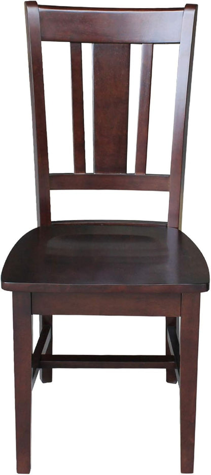 International Concepts San Remo Splat Back Chair, Java