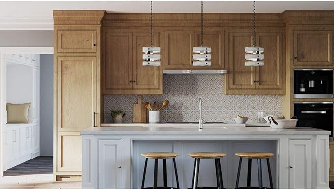 Gulliver Collection 1-Light Coastal Pendant Light Galvanized